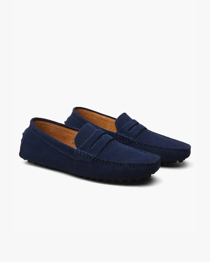 Zapatillas de Gamuza Tipo Loafers