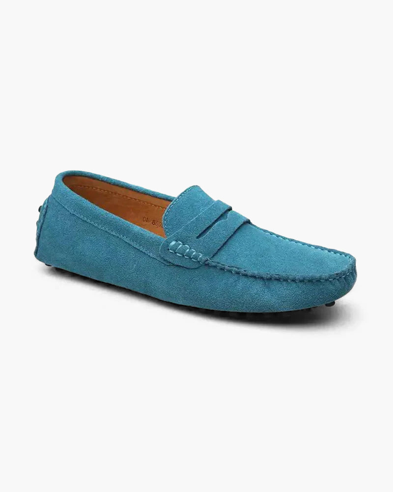 Zapatillas de Gamuza Tipo Loafers