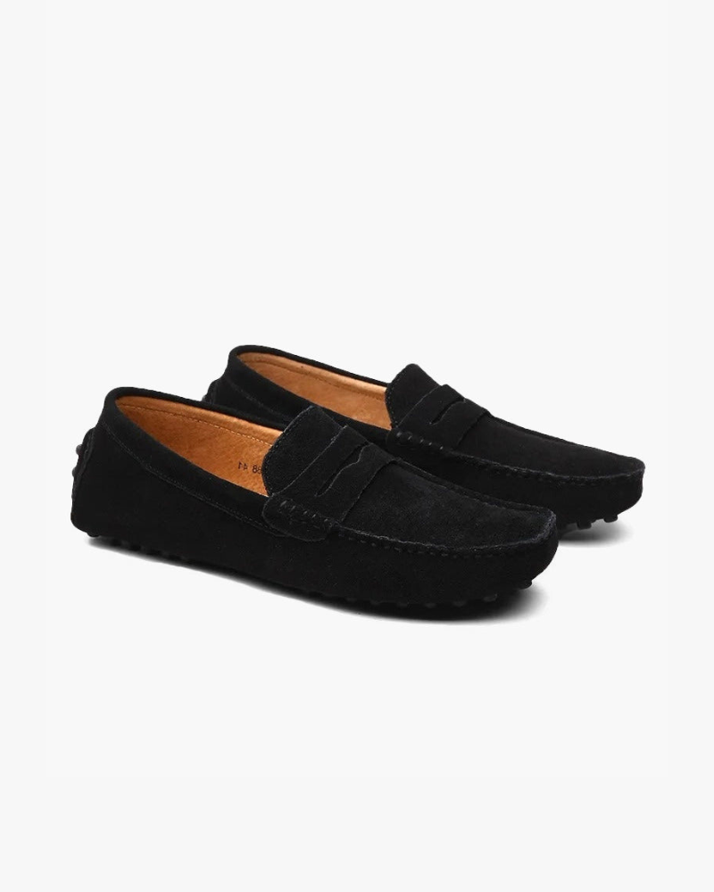 Zapatillas de Gamuza Tipo Loafers