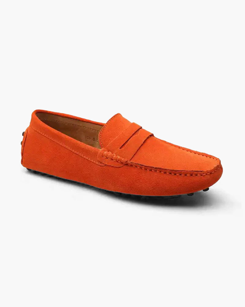 Zapatillas de Gamuza Tipo Loafers