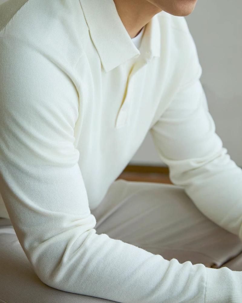 Polo de Lana 100 % Premium