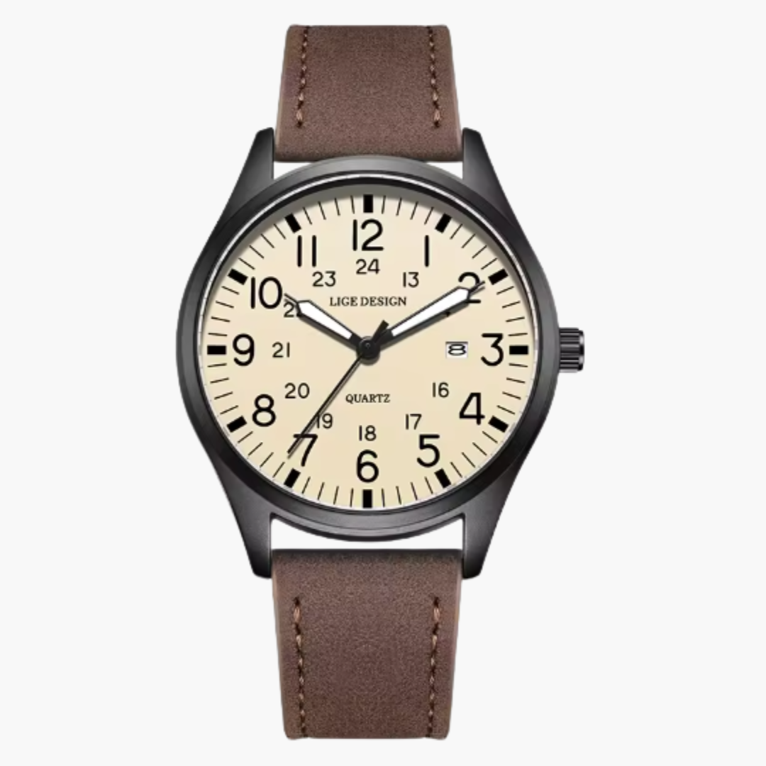 Reloj Masculino de Cuero
