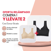 Pack 2 Sujetadores Sin Costuras Relleno Extraíble ComfortPlus